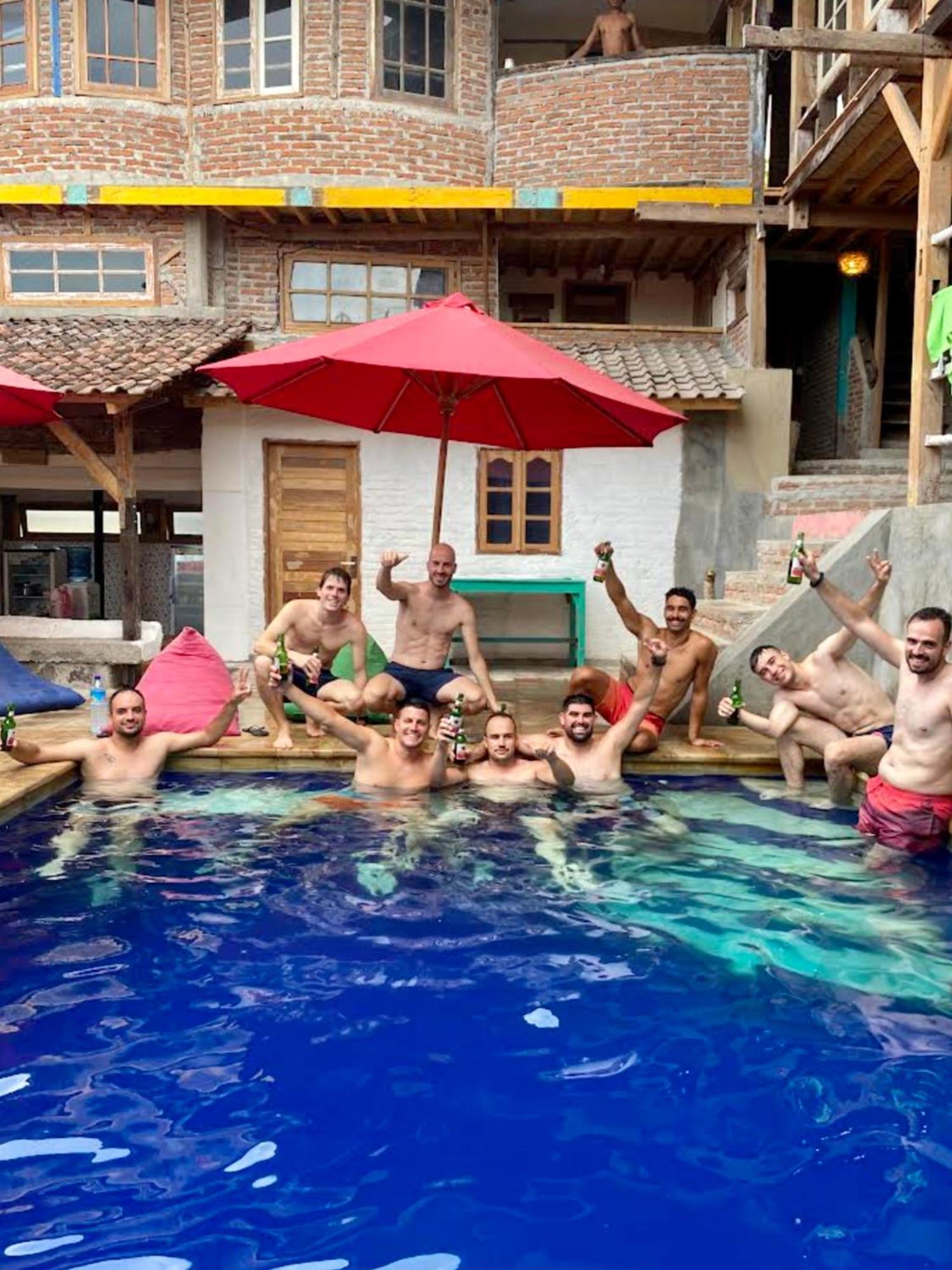 Gili La Boheme Vandrerhjem Gili Trawangan Eksteriør bilde