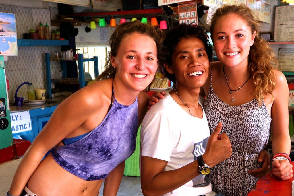 Gili La Boheme Vandrerhjem Gili Trawangan Eksteriør bilde