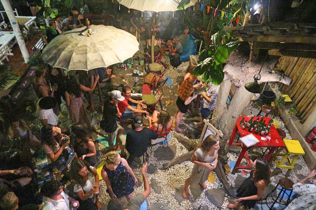 Gili La Boheme Vandrerhjem Gili Trawangan Eksteriør bilde