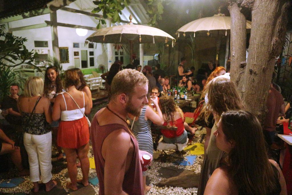 Gili La Boheme Vandrerhjem Gili Trawangan Eksteriør bilde
